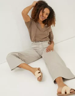 FatFace Cassie Wide Leg Jeans|Women Jeans & Dungarees