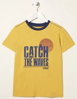 FatFace Catch The Waves Graphic T-Shirt|Boys View All