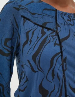 FatFace Charlee Marble Print Top|Women View All