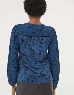 FatFace Charlee Marble Print Top|Women View All