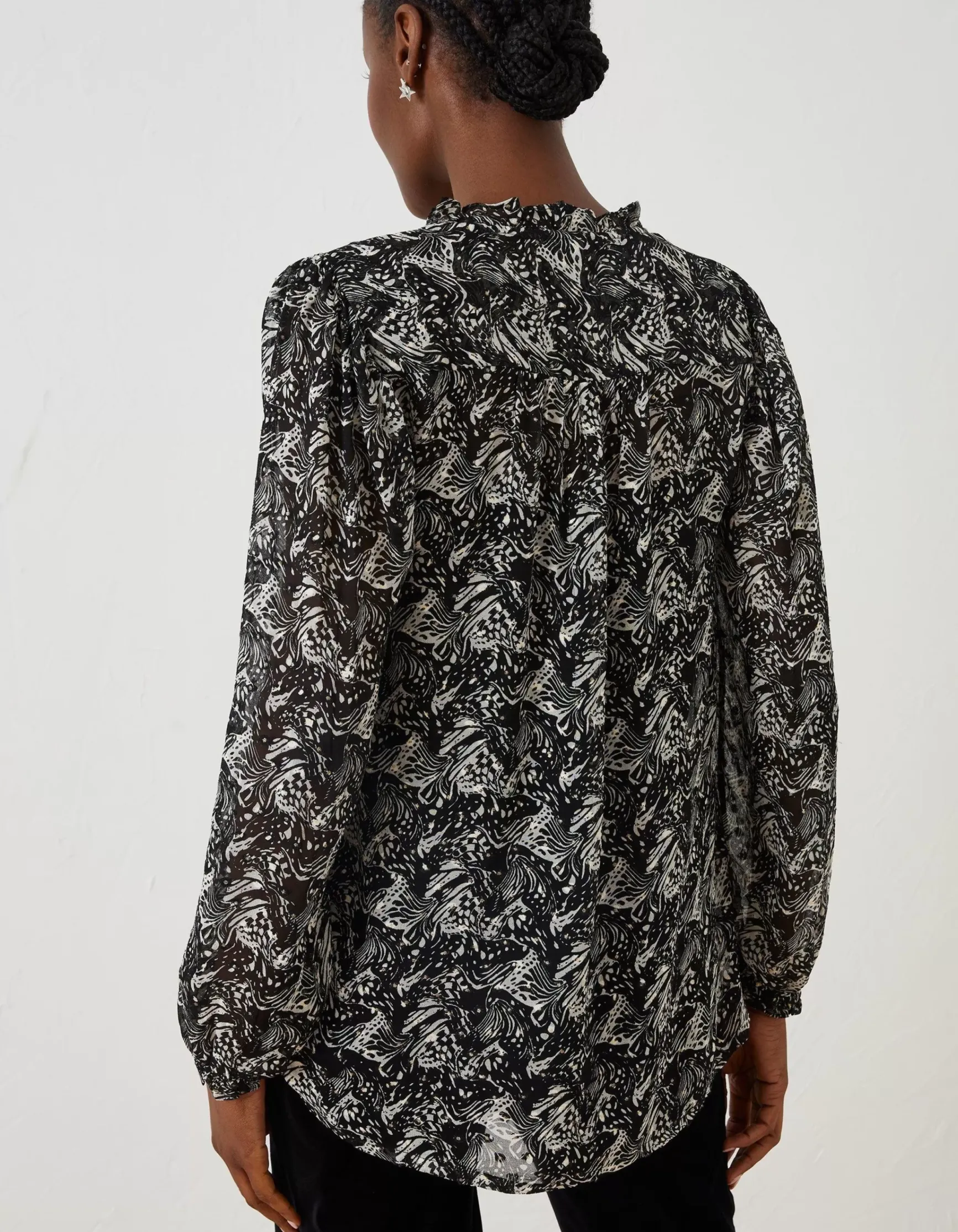 FatFace Charlie Abstract Blouse|Women Shirts & Blouses