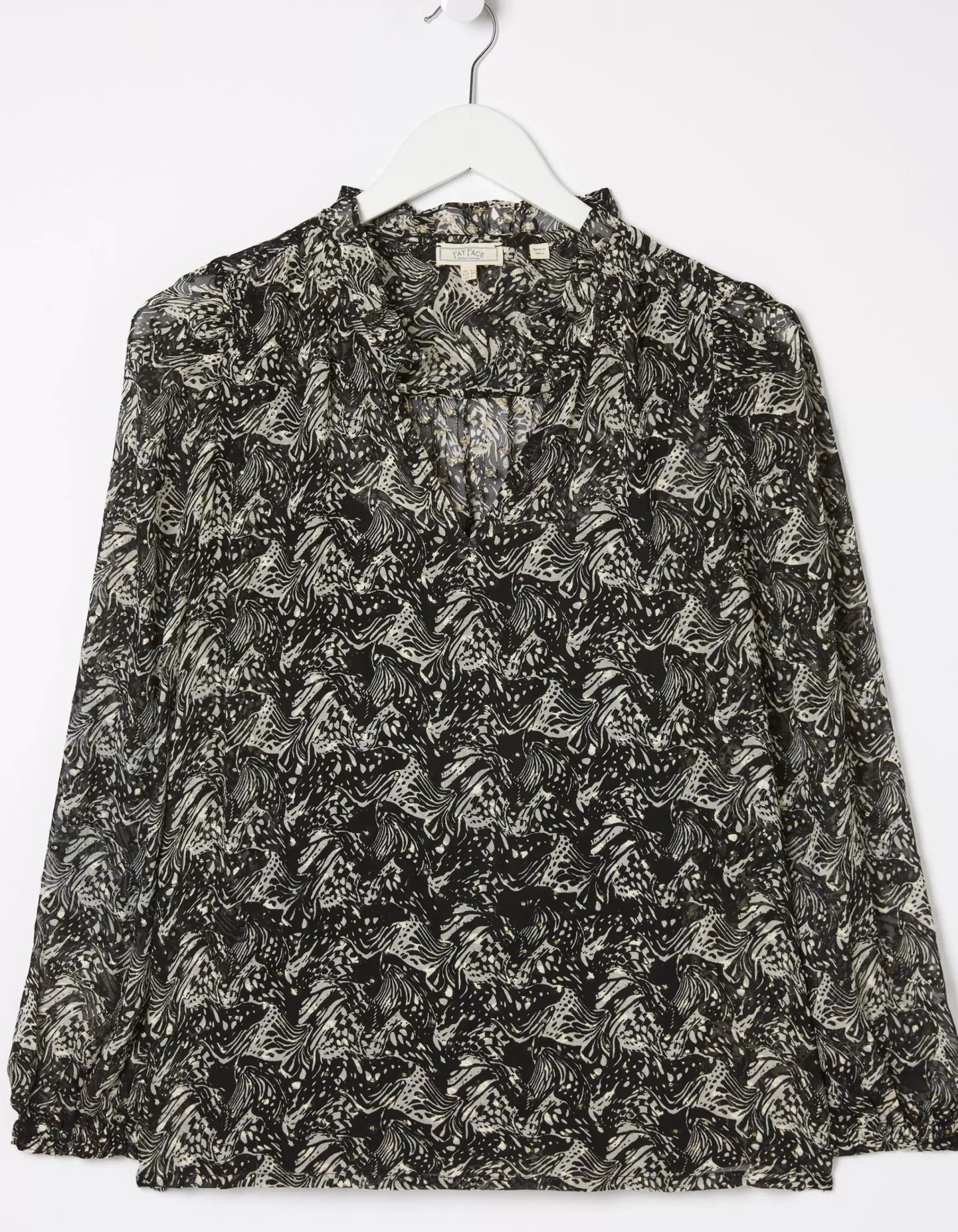 FatFace Charlie Abstract Blouse|Women Shirts & Blouses