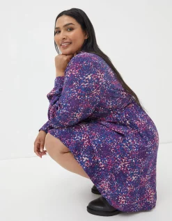 FatFace Charlie Spot Shirt Dress|Women Dresses