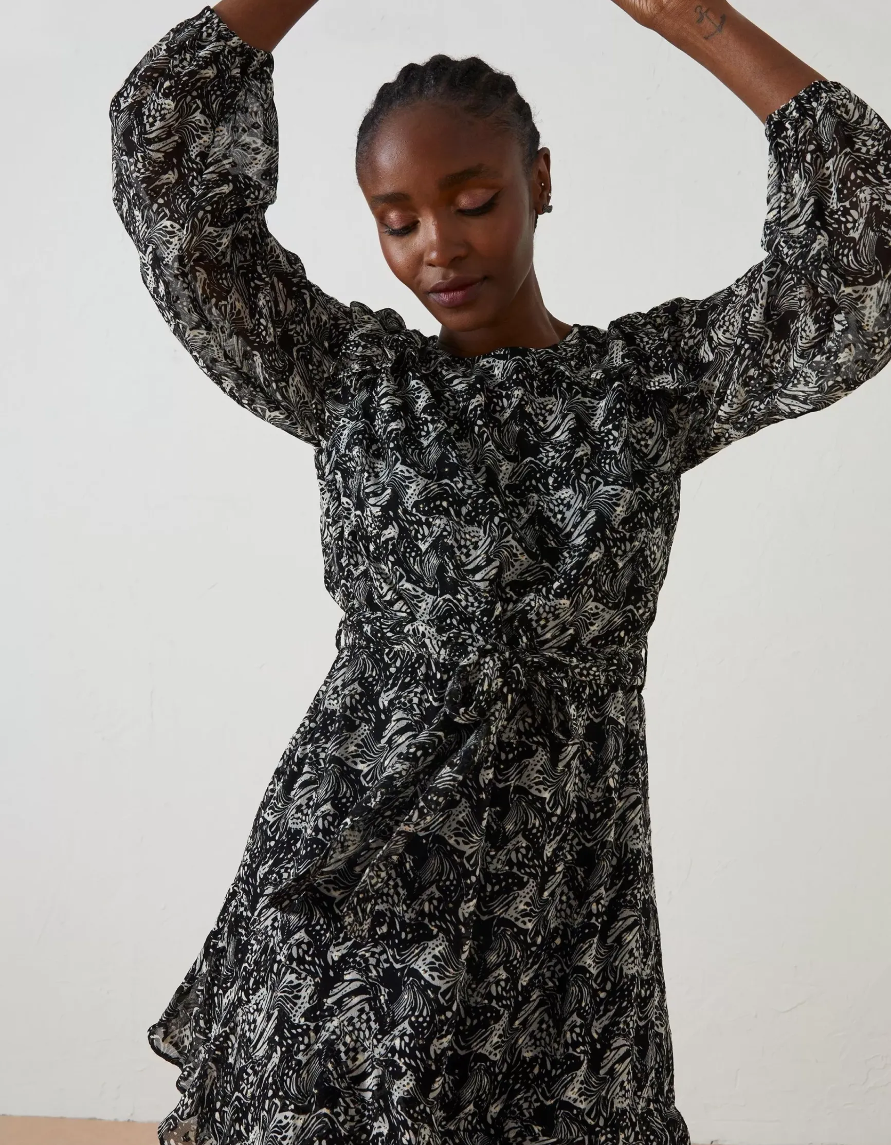 FatFace Charlotte Abstract Print Dress|Women Dresses