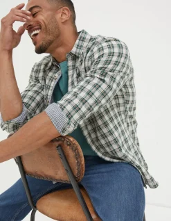 FatFace Chesil Grid Check Shirt|Men View All