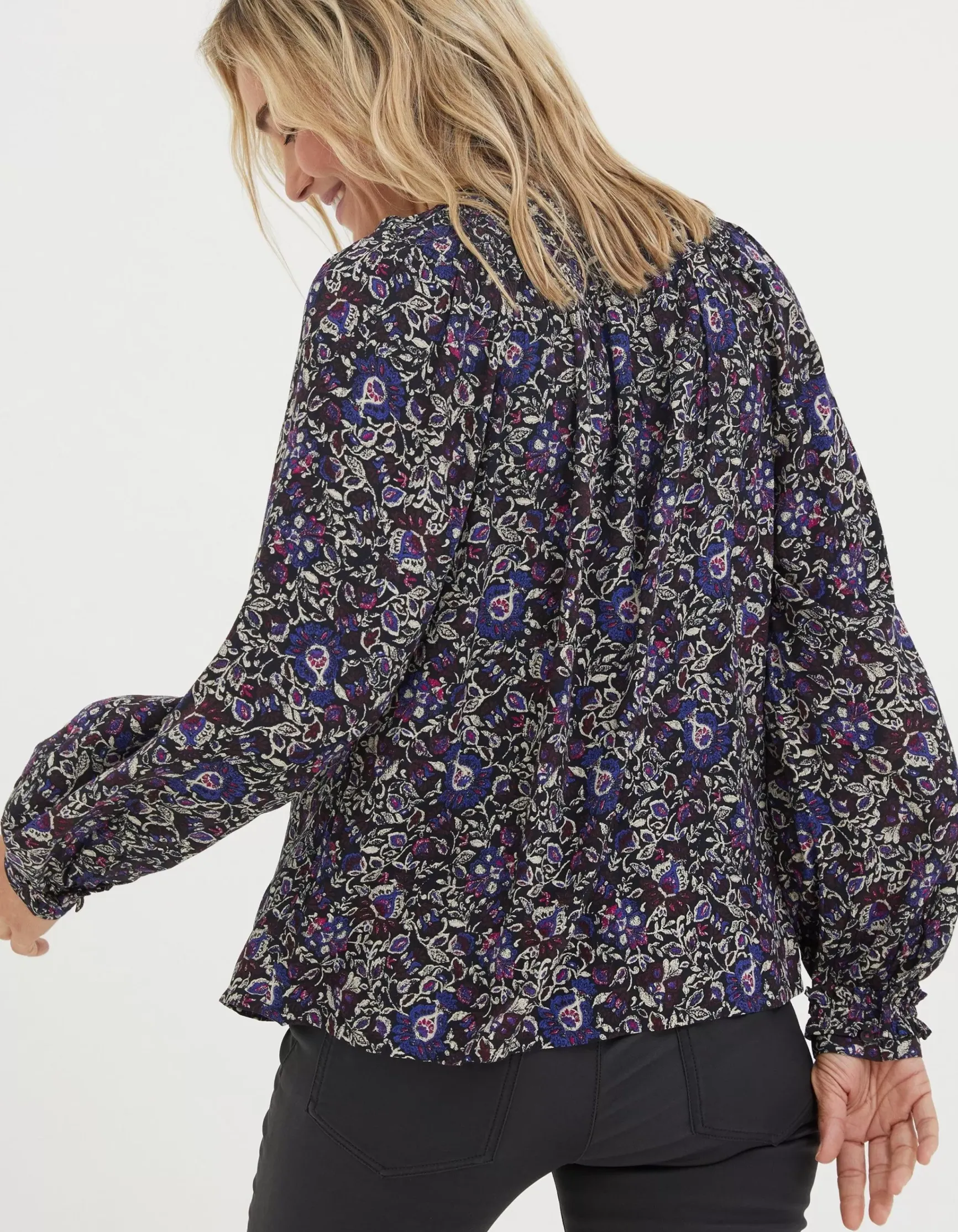 FatFace Chessie Inspirit Floral Blouse|Women View All