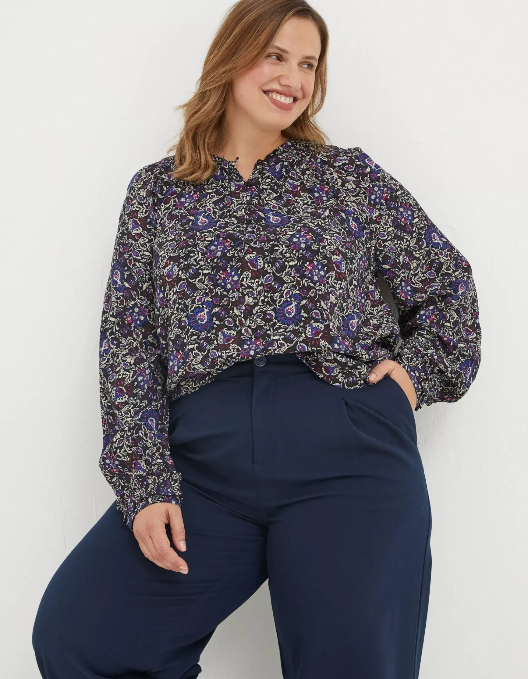 FatFace Chessie Inspirit Floral Blouse|Women View All
