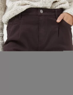 FatFace Cleo Canvas Barrel Leg Chino|Women Trousers & Leggings