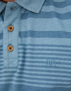FatFace Clifton Stripe Polo|Men T-Shirts
