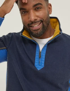 FatFace Colour Block Airlie Sweatshirt|Men Sweatshirts & Hoodies
