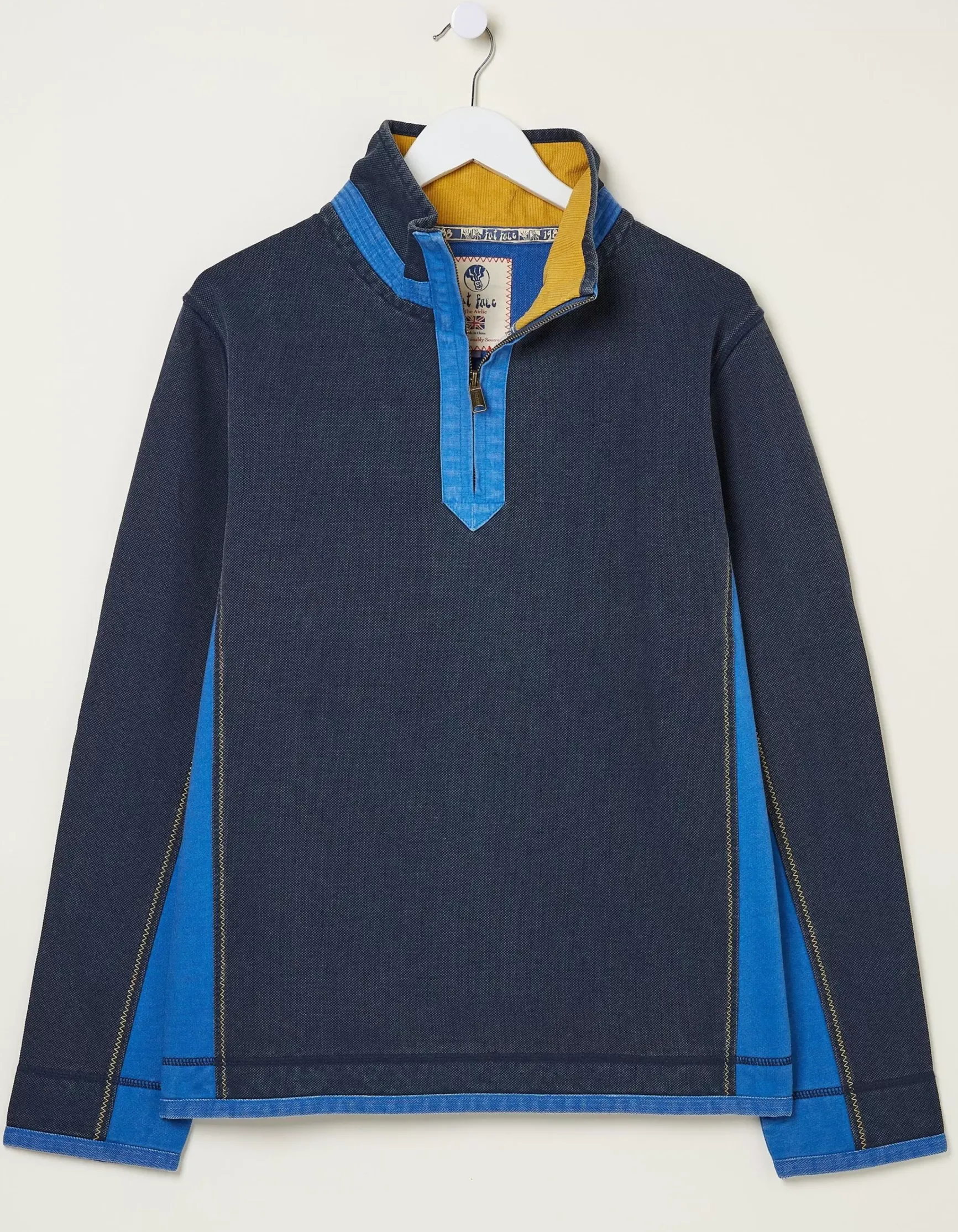FatFace Colour Block Airlie Sweatshirt|Men Sweatshirts & Hoodies