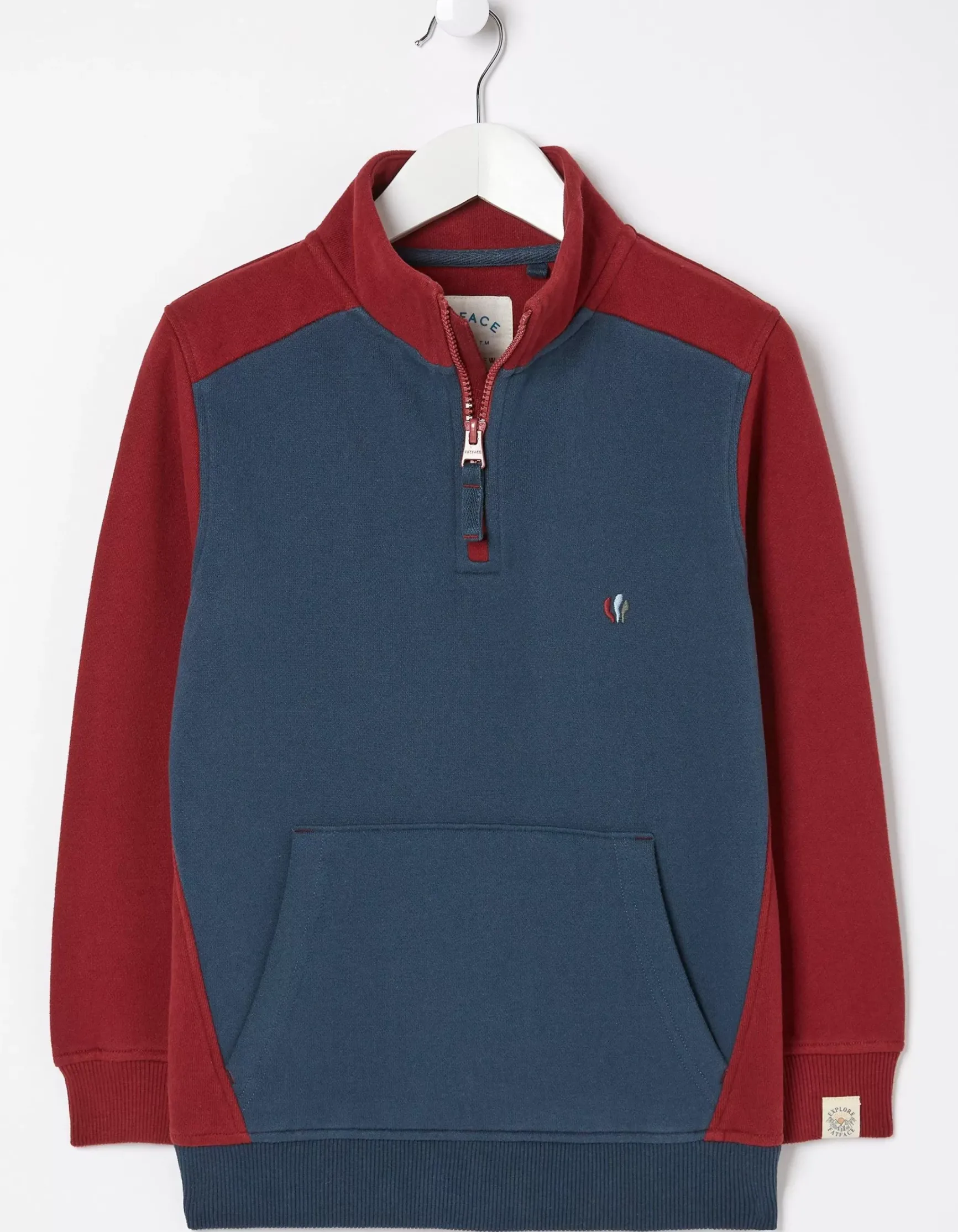 FatFace Colourblock Half Neck Sweat|Boys View All