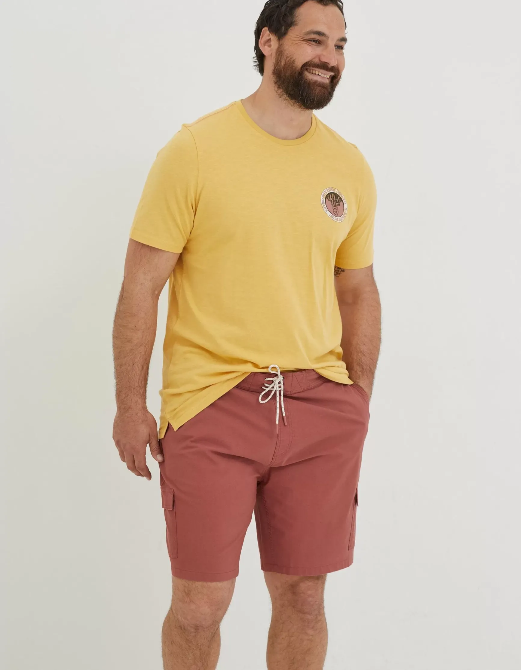 FatFace Compass T-Shirt|Men T-Shirts