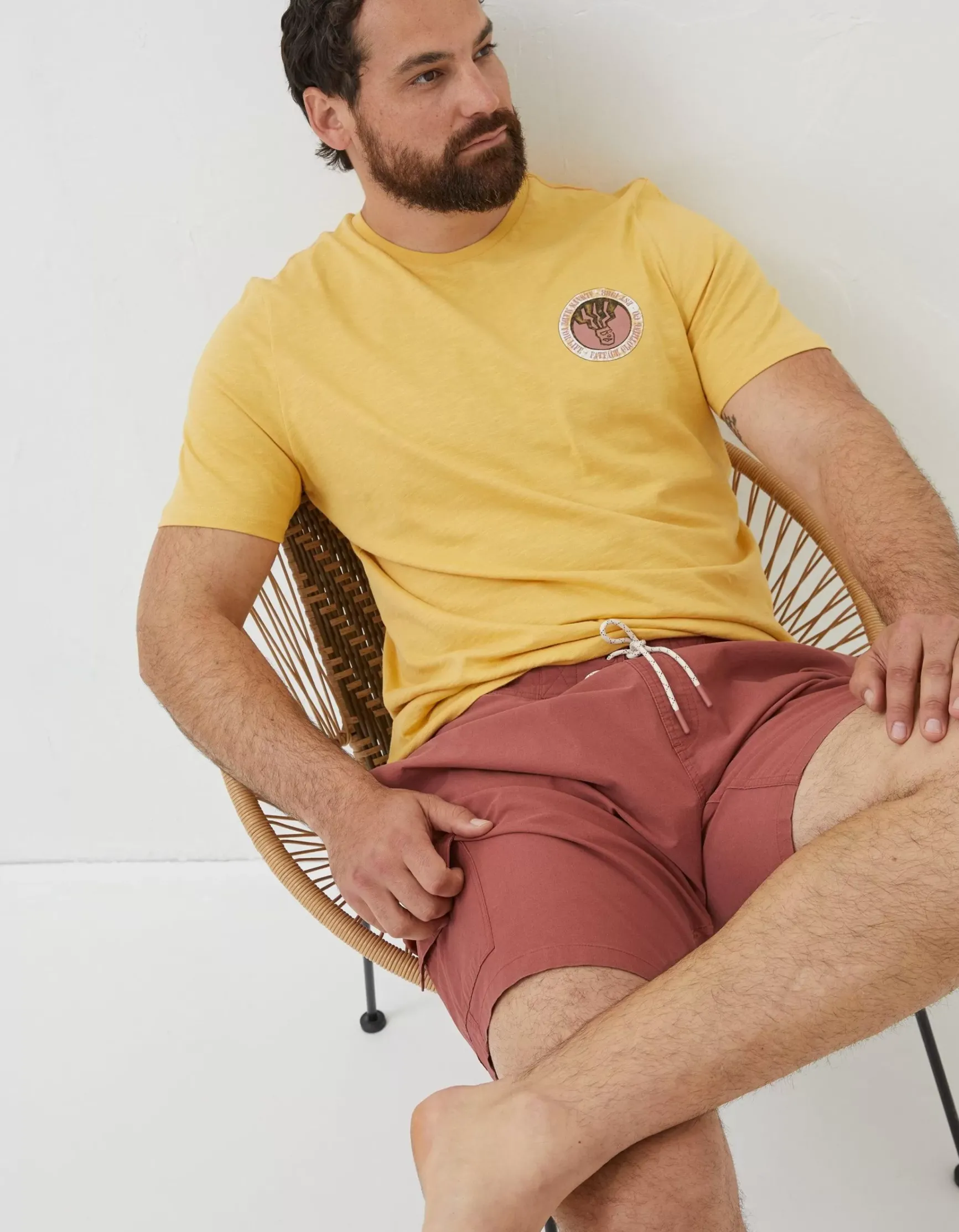 FatFace Compass T-Shirt|Men T-Shirts