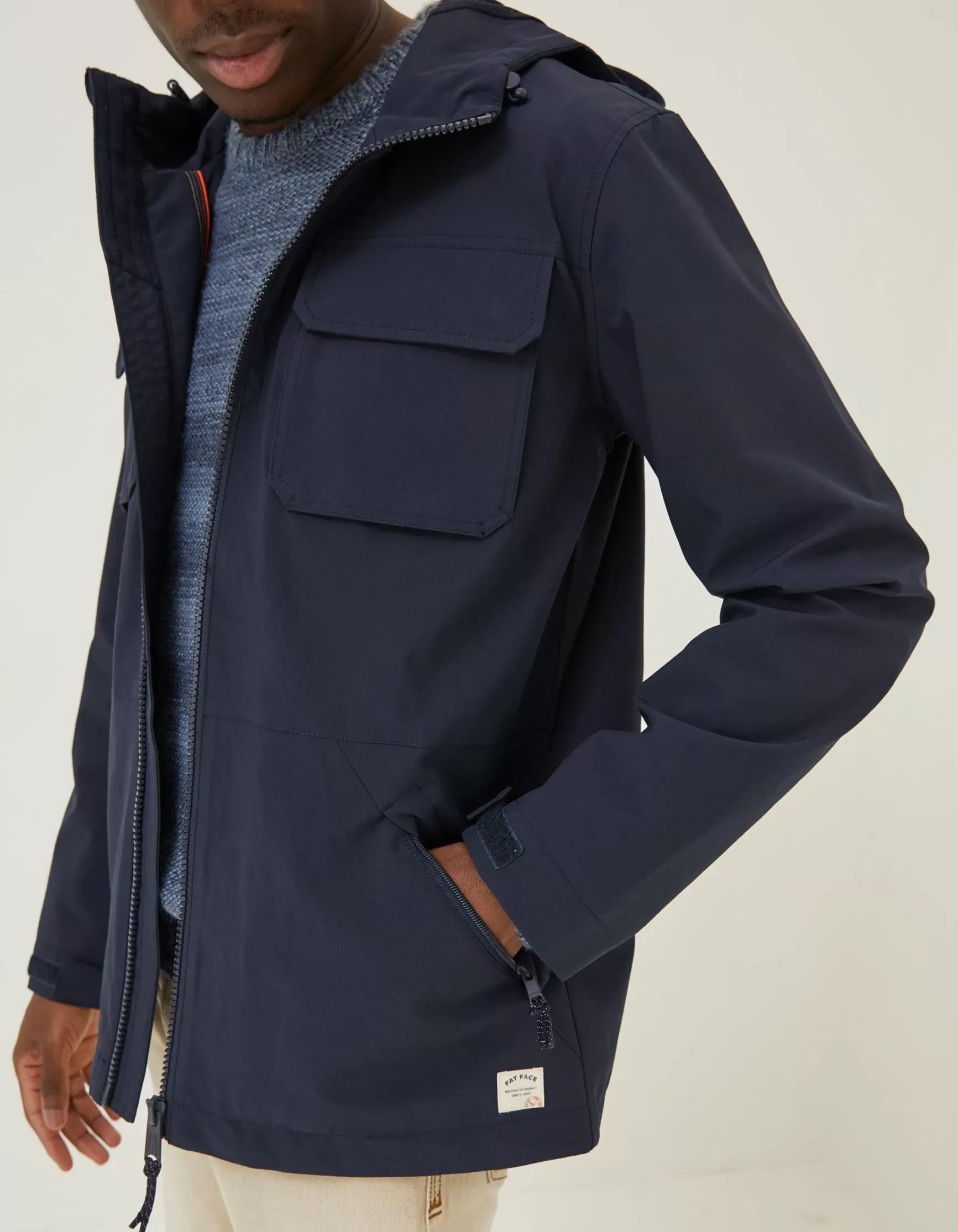 FatFace Coniston Cagoule|Men Coats & Jackets