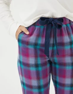 FatFace Cora Bright Check Pyjama Bottom|Women View All