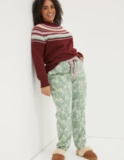 FatFace Cora Forest Scapes Pyjama Bottoms|Women Nightwear & Loungewear