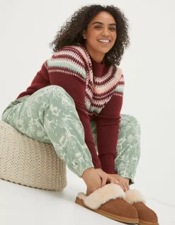 FatFace Cora Forest Scapes Pyjama Bottoms|Women Nightwear & Loungewear