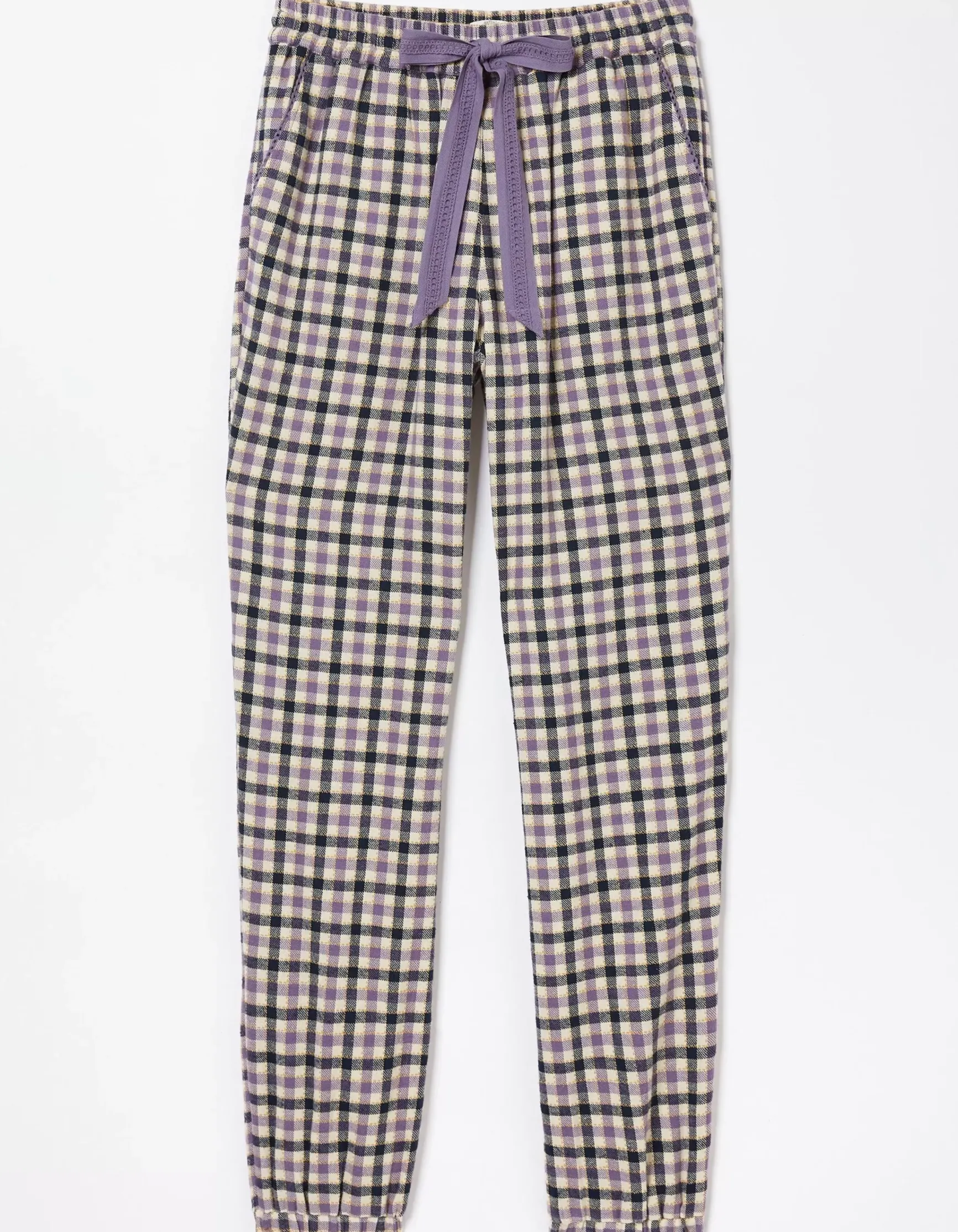 FatFace Cora Gingham Pyjama Bottoms|Women Nightwear & Loungewear