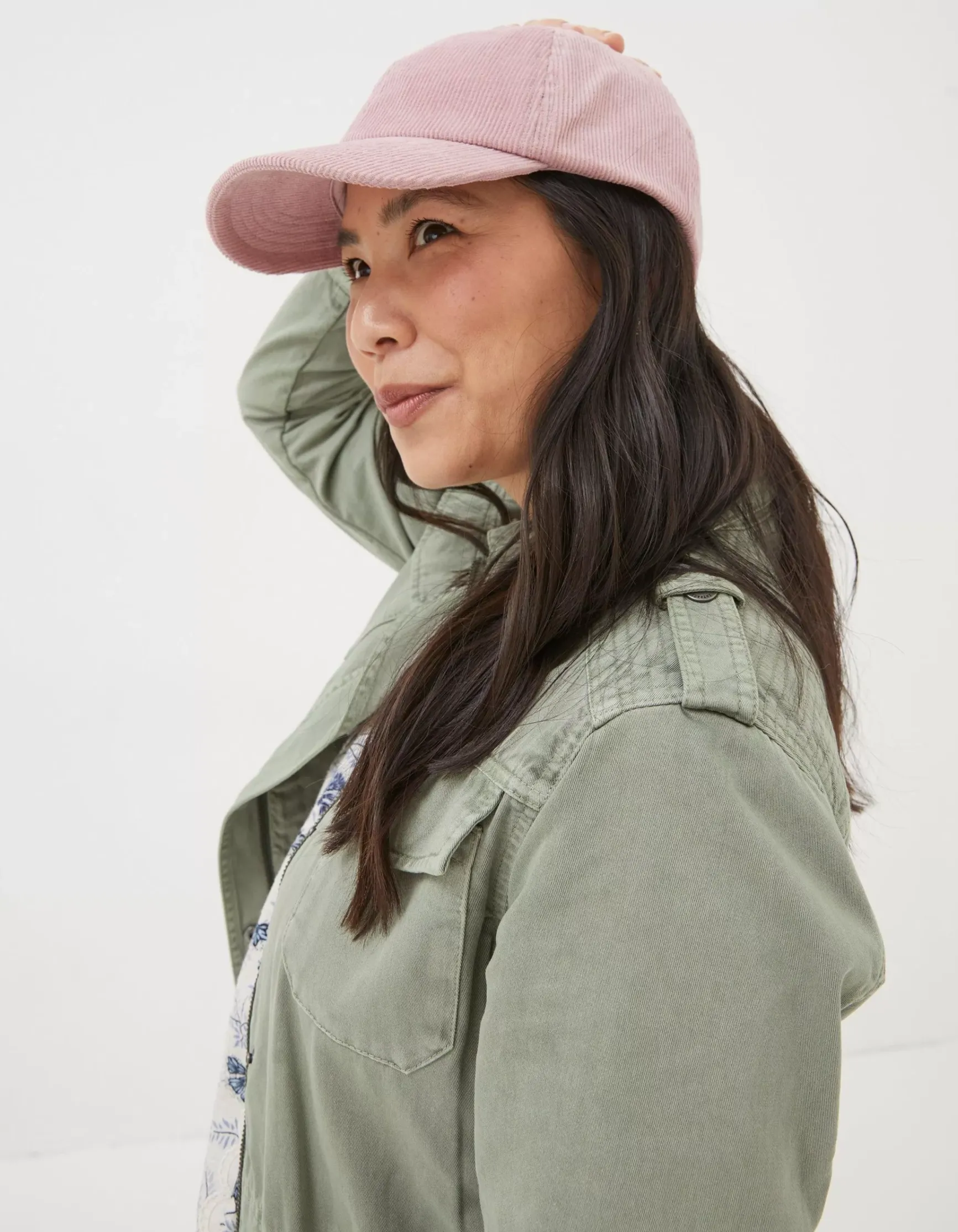 FatFace Cord Baseball Cap|Women View All