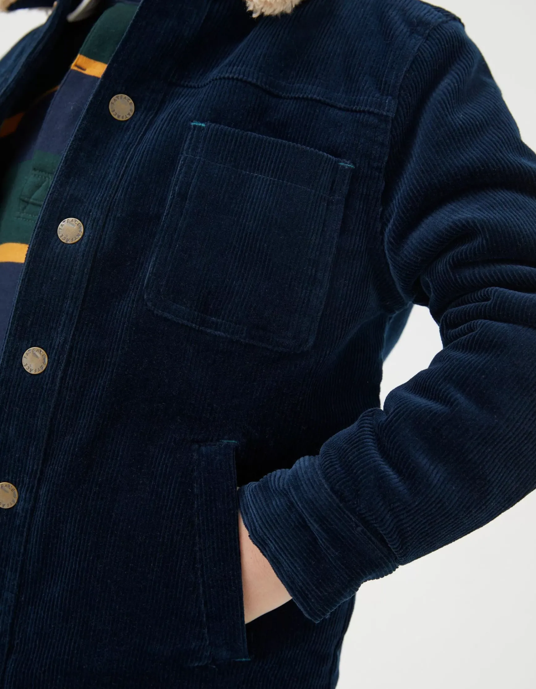 FatFace Cord Shacket|Boys View All