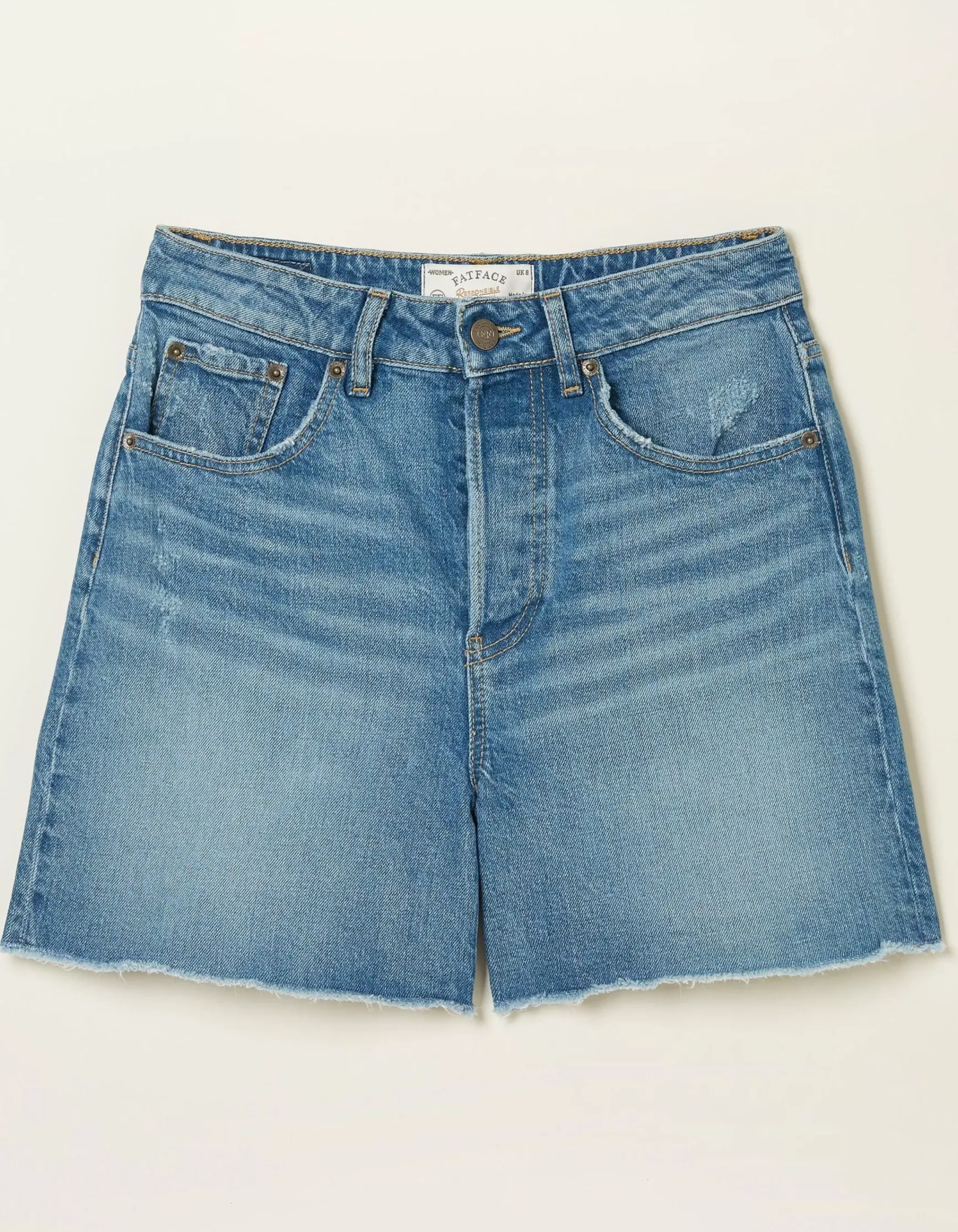 FatFace Courtney Cut Off Denim|Women Shorts
