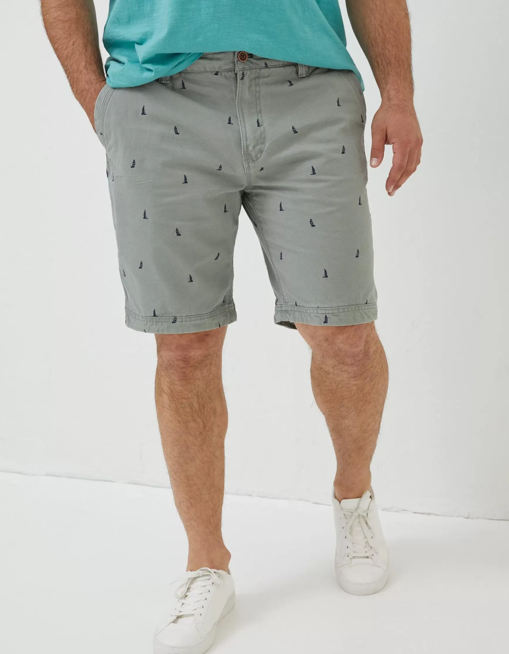 FatFace Cove Boat Embroidered Shorts|Men Shorts