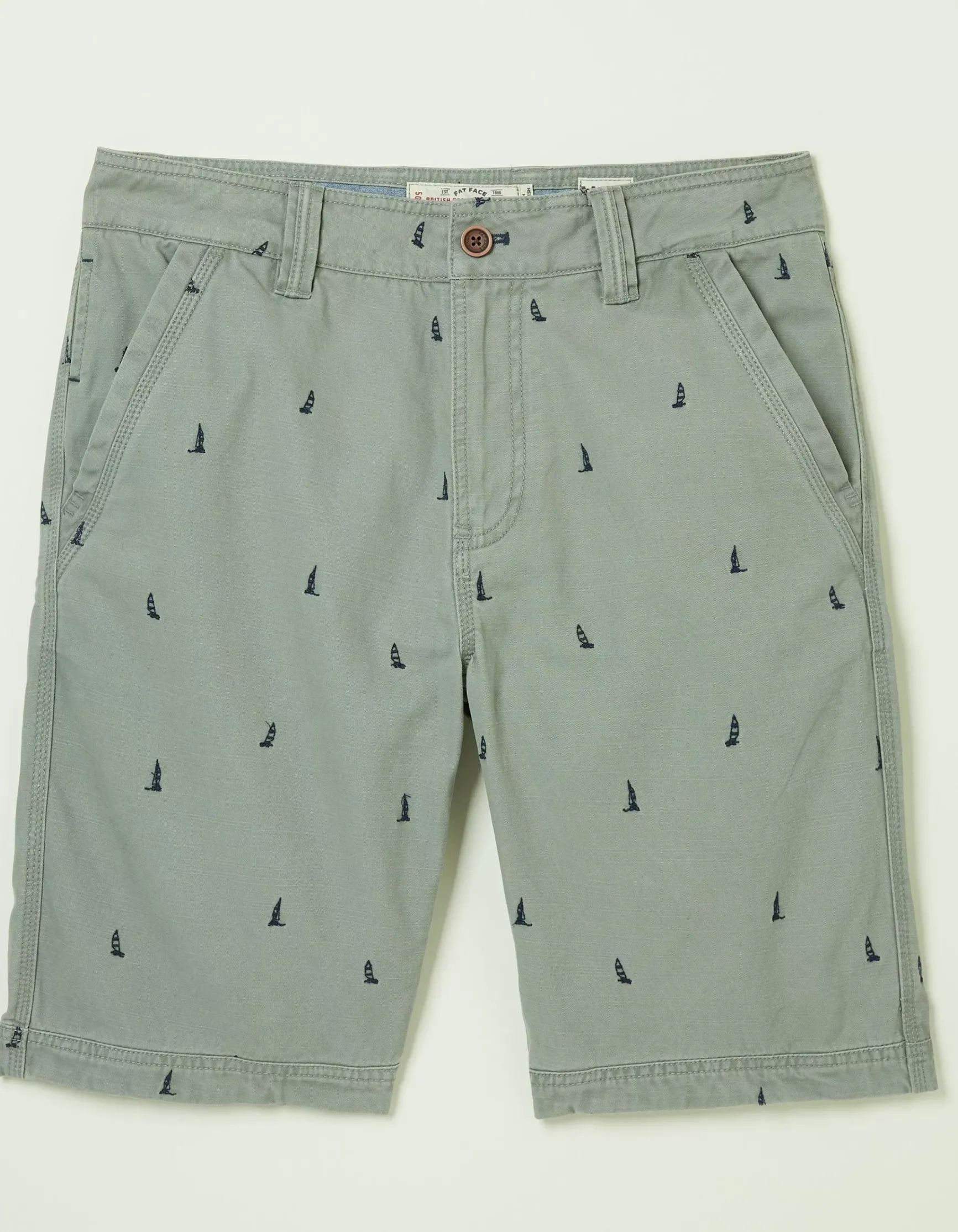 FatFace Cove Boat Embroidered Shorts|Men Shorts