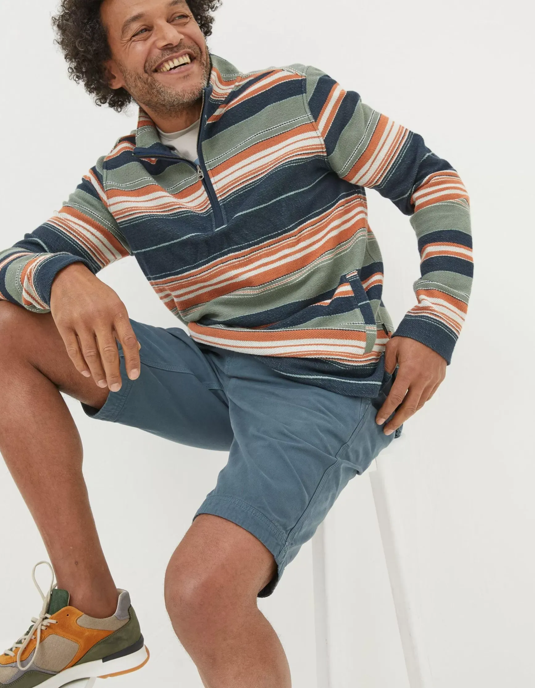 FatFace Cove Flat Front Shorts|Men View All