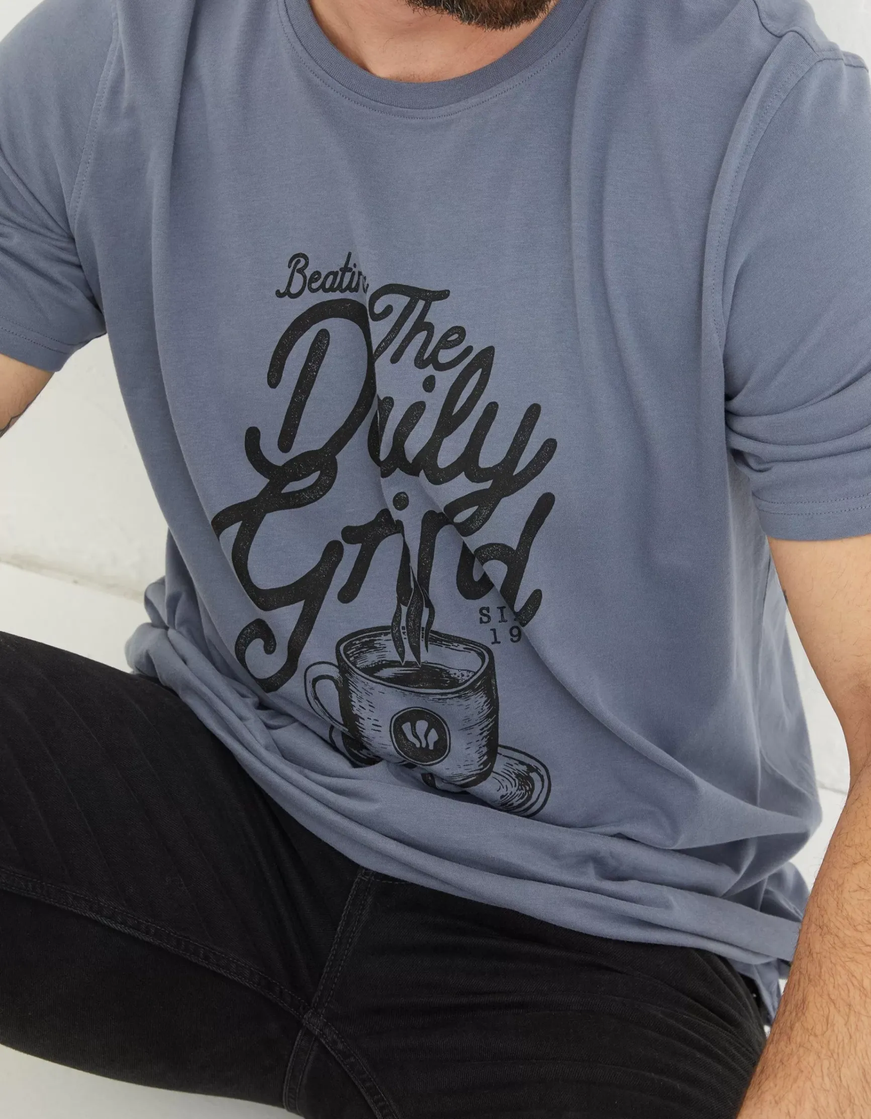 FatFace Daily Grind T-Shirt|Men T-Shirts