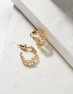 FatFace Daisy Chain Hoops|Women View All