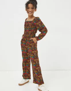 FatFace Daisy Floral Print Jumpsuit|Girls View All