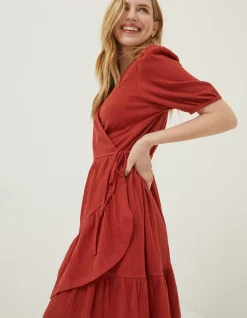 FatFace Danica Jersey Wrap Dress|Women Dresses