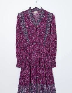 FatFace Darcey Ikat Geo Dress|Women Dresses