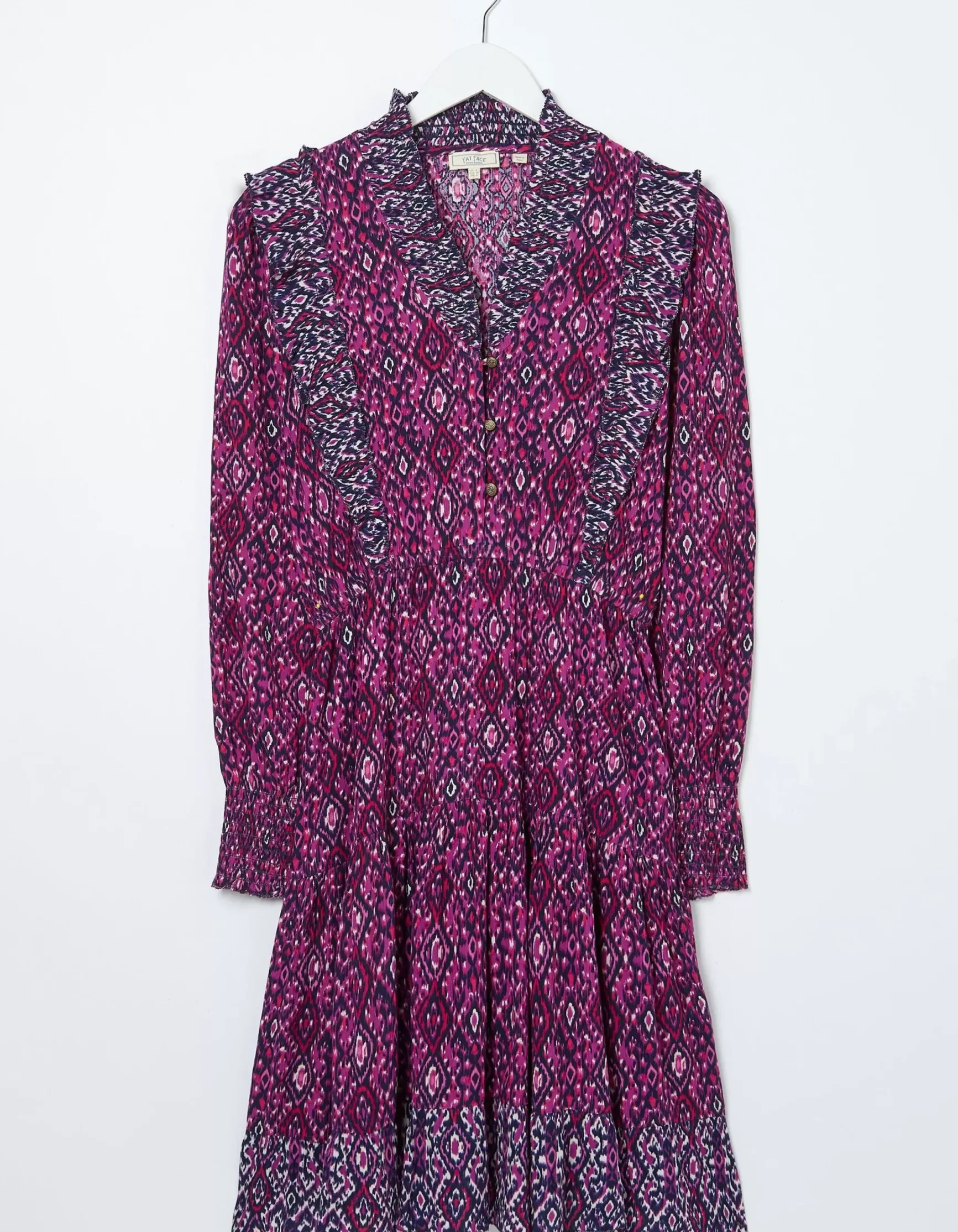 FatFace Darcey Ikat Geo Dress|Women Dresses