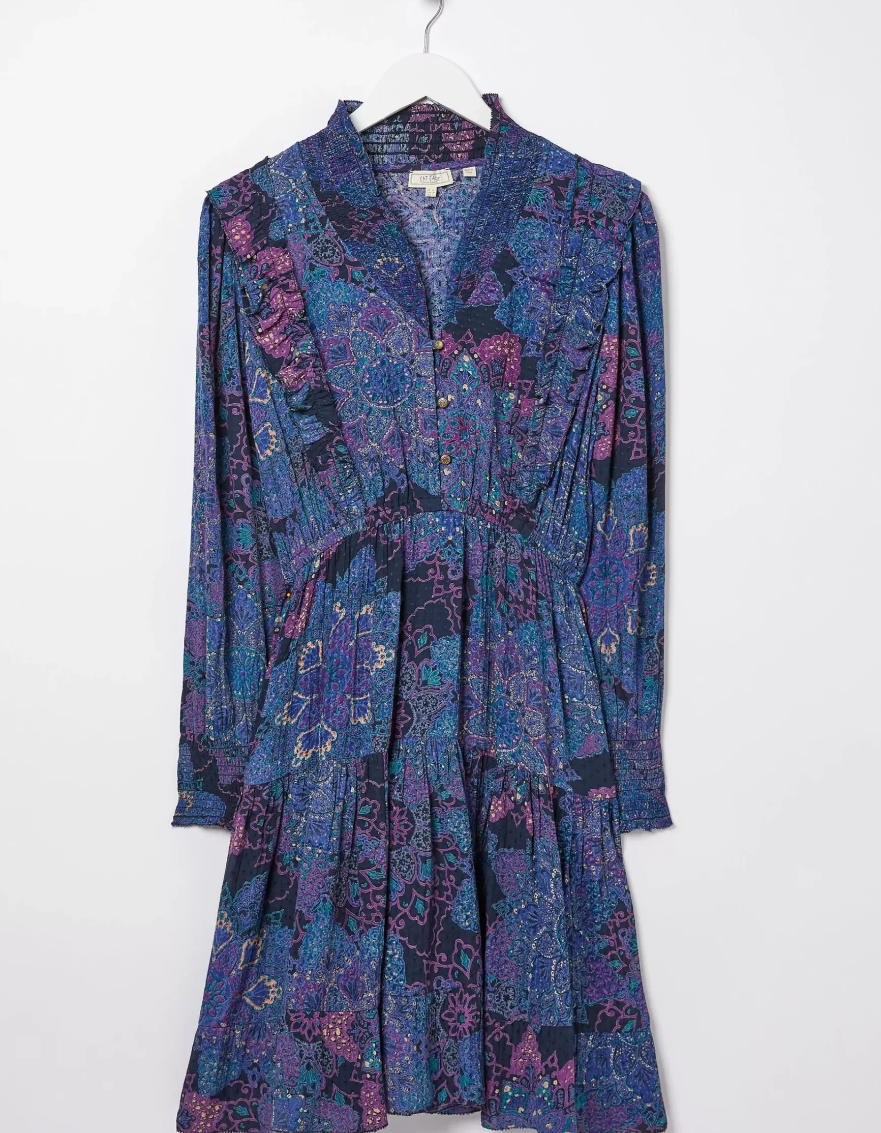 FatFace Darcey Mosaic Geo Dress|Women Dresses