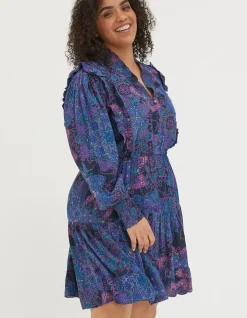 FatFace Darcey Mosaic Geo Dress|Women Dresses