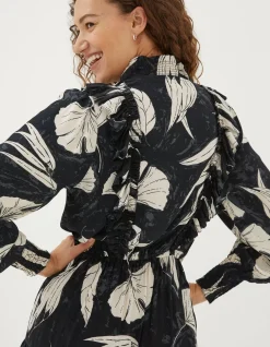 FatFace Darcey Twilight Leaves Dress|Women Dresses