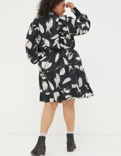 FatFace Darcey Twilight Leaves Dress|Women Dresses