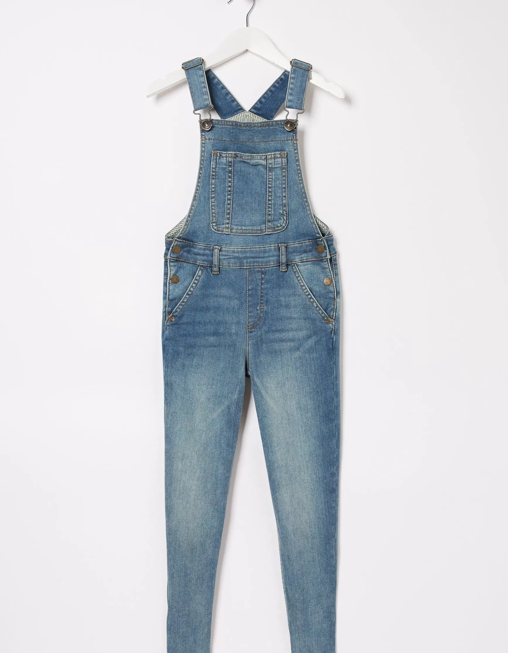 FatFace Darcy Skinny Denim Dungarees|Girls Dungarees, Jeans & Leggings