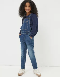 FatFace Darcy Skinny Dungarees|Girls View All