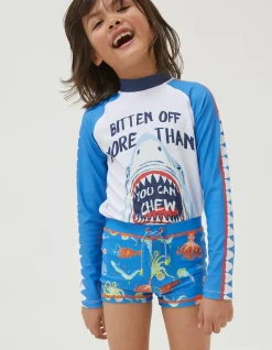 FatFace Deep Sea Swim Shorts|Boys View All