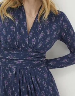 FatFace Delphine Ink Ditsy Jersey Dress|Women View All