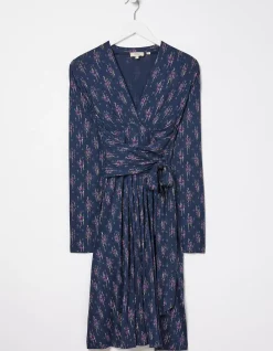 FatFace Delphine Ink Ditsy Jersey Dress|Women Dresses