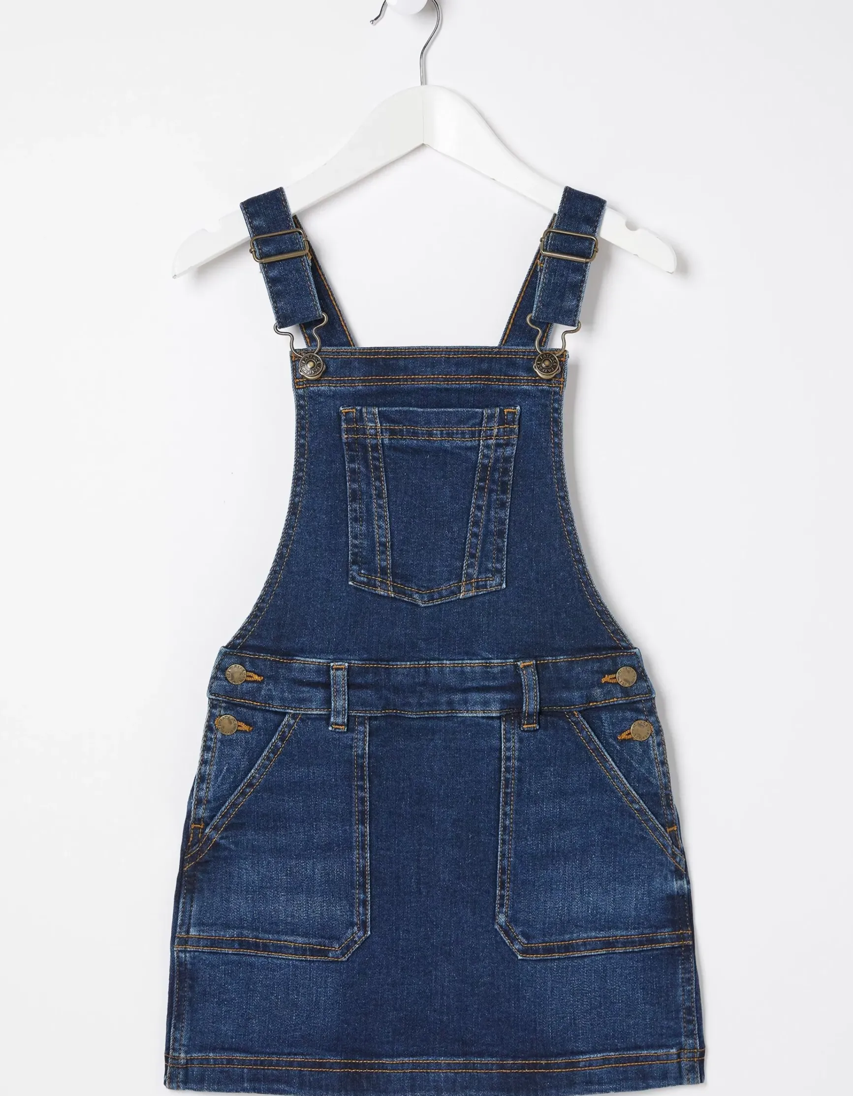 FatFace Denim Pinny|Girls View All