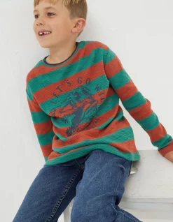 FatFace Dinosaur Long Sleeve T-Shirt|Boys View All