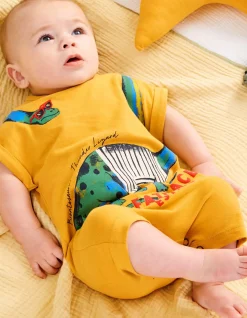 FatFace Dinosaur Romper Suit|Baby View All