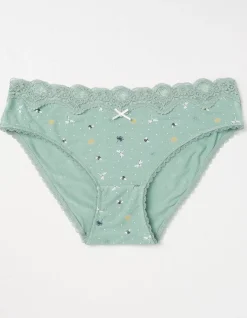 FatFace Ditsy Bee Mini Knickers|Women View All