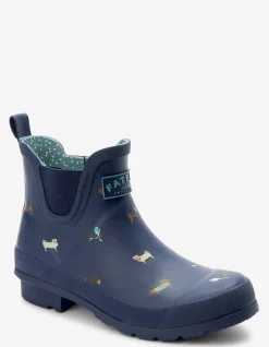 FatFace Dog Print Ankle Wellies|Women Wellies