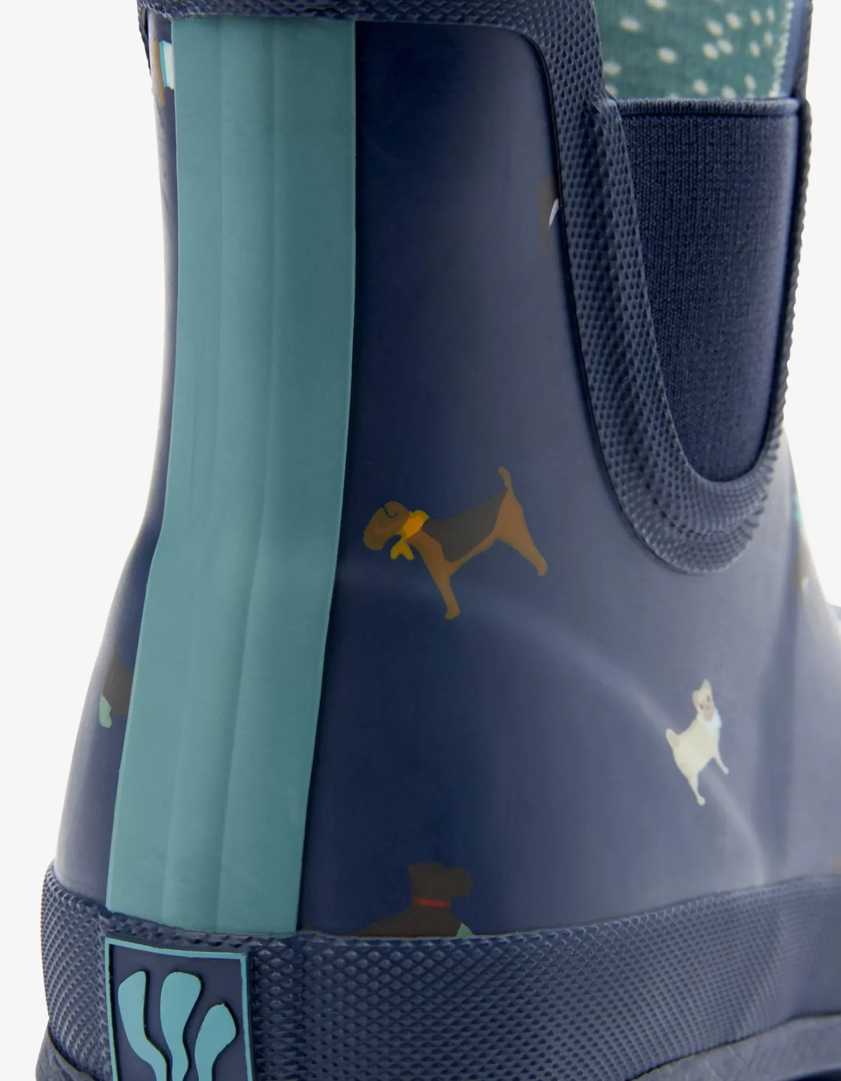 FatFace Dog Print Ankle Wellies|Women Wellies